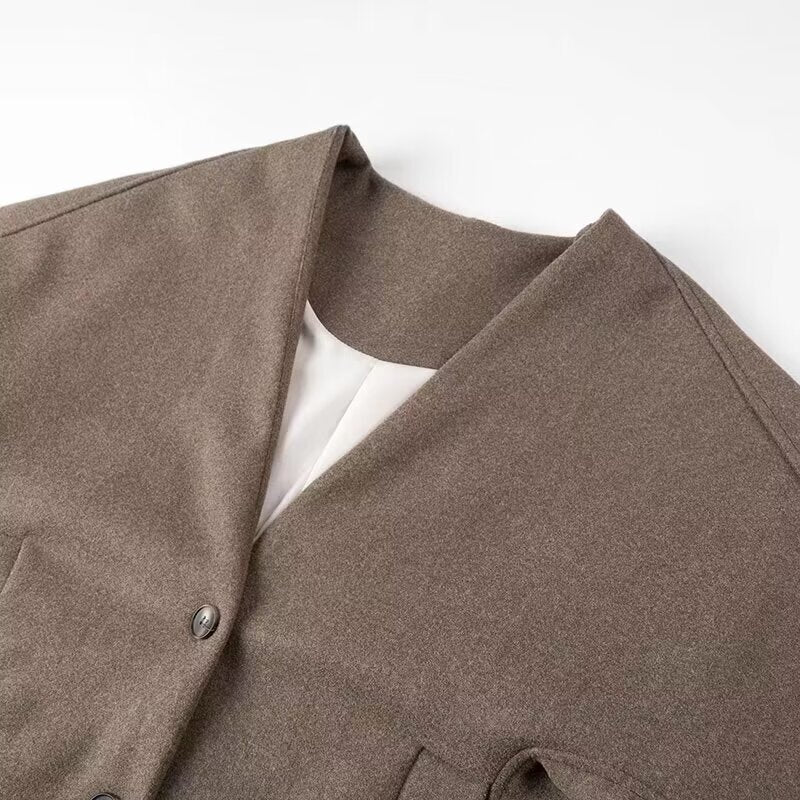 casual woolen jacket