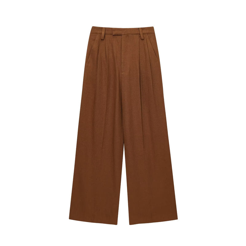 Spring New  Style Design Sleeveless Vest Top and Long Pants Set to Show Temperament