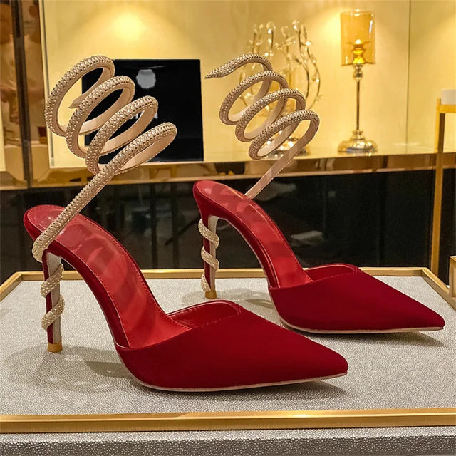 Serpentine Winding Crystal Pumps