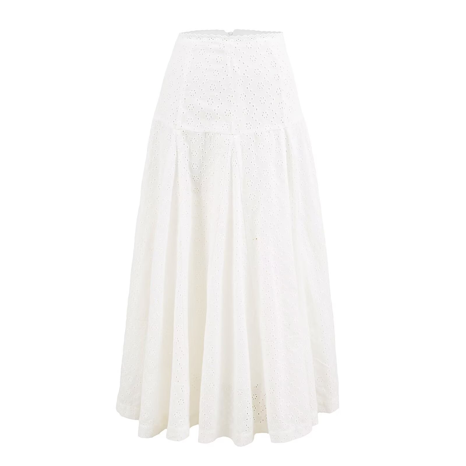 Women's European and American style embroidered lace camisole top+skirt set