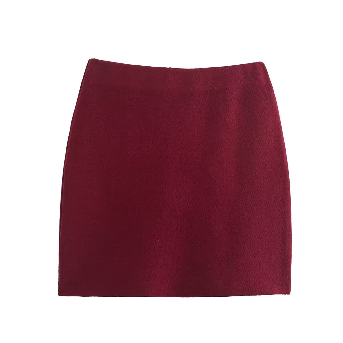 Autumn fashion new knitted slim fit jacket+high waisted mini skirt