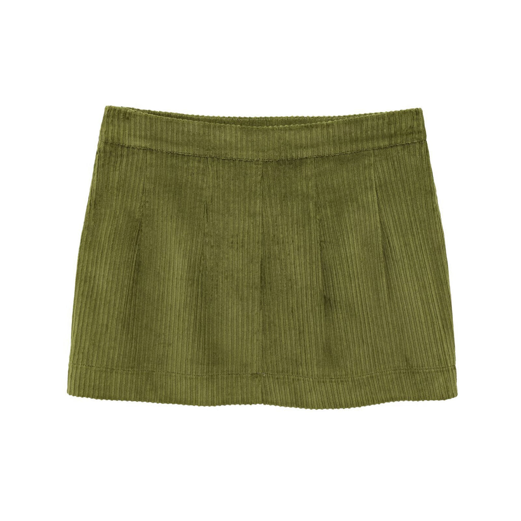 Summer European and American style new fashionable slim fitting corduroy jacket+short skirt set