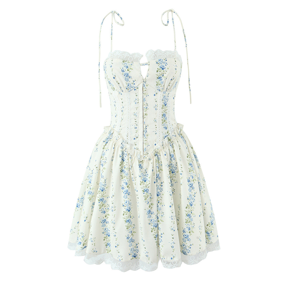 Floral spaghetti strap dress